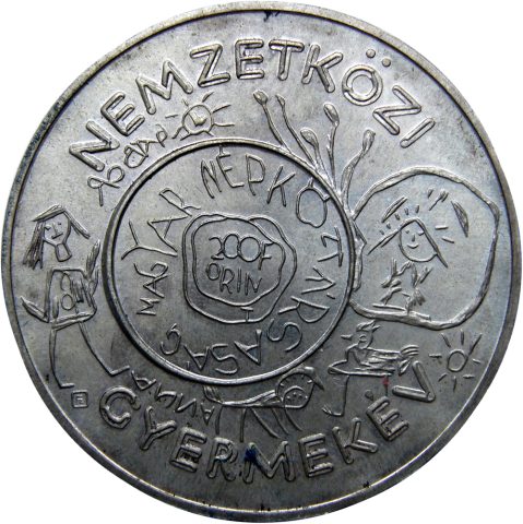 1.10. 200 ft Nemzetközi Gyermekév 1979 12000 Ft