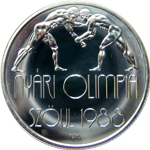1.14. 500 forint Nyári Olimpia Szöul 1987 15500 Ft