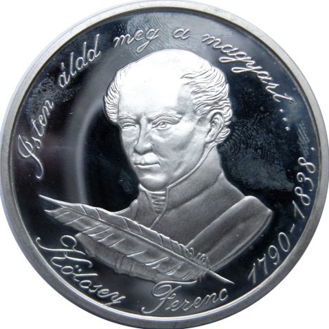 1.18. 500 forint Kölcsey Ferenc 1990 155 00 Ft