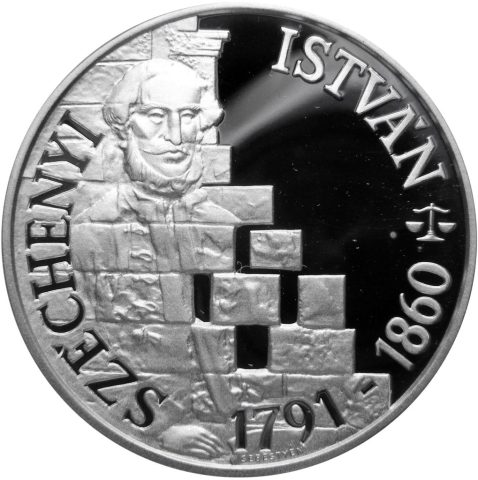 1.19. 500 forint Széchenyi István 1991 15500 Ft