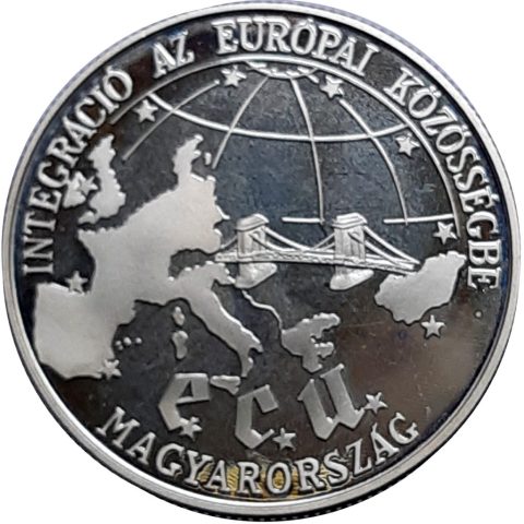 1.22. 500 forint ECU Lánchíd 1993 16500 Ft