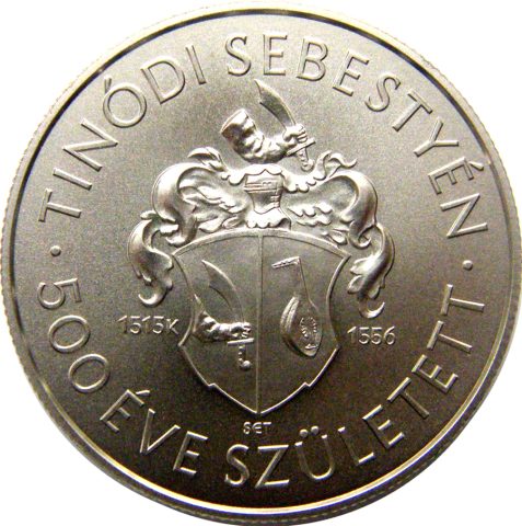 1.33. 2000 forint Tinódi Sebestyén 2015 2000 Ft