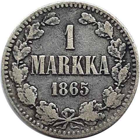 1.69. II. Sándor 1 márka 1865 5000 Ft