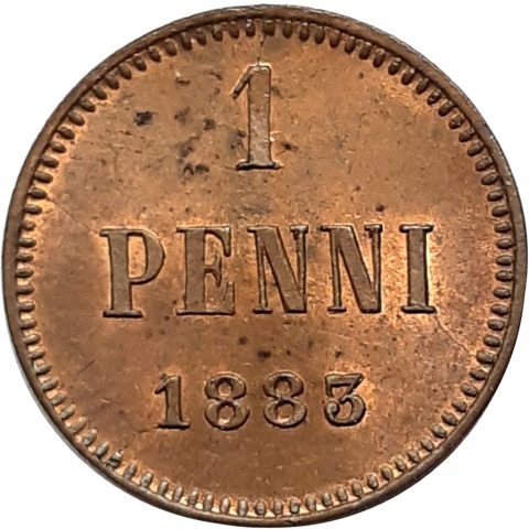 1.72. III. Sándor 1 penni 1883 3 000 Ft
