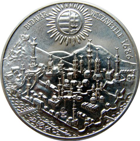 2.05. 500 forint 1986 Buda visszafoglalása 10500 Ft