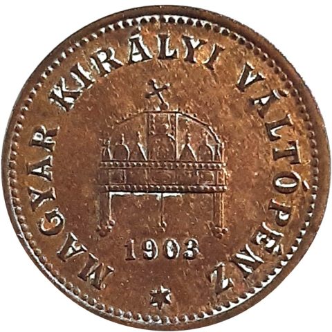 6.02. 1 fillér 1903. 3000 Ft